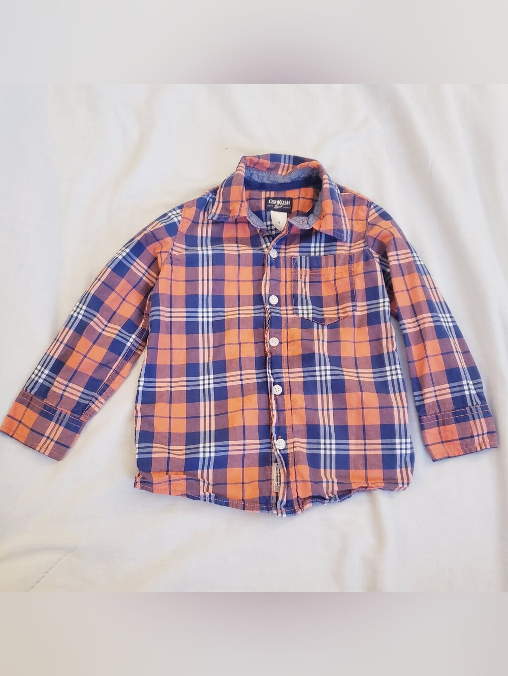 Boys Size 4 Button Down Shirt